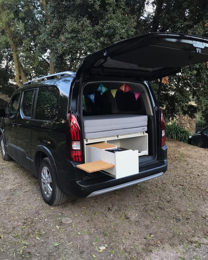 mueble camper peugeot rifter