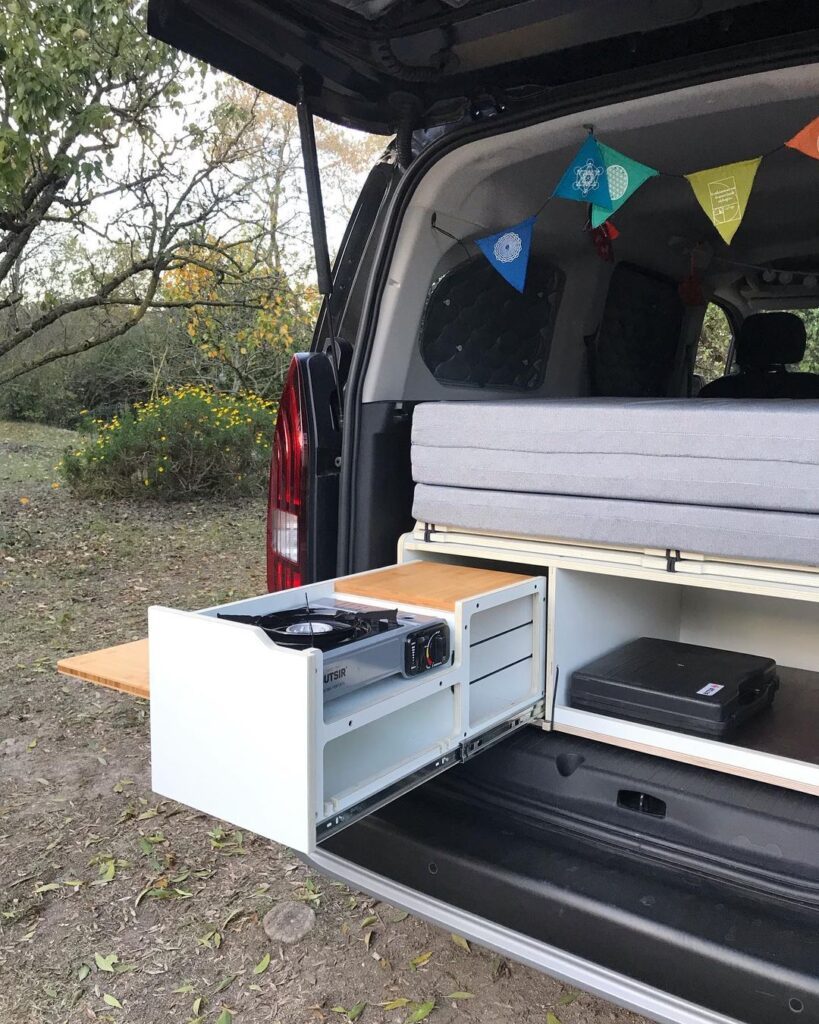 mueble camper peugeot rifter