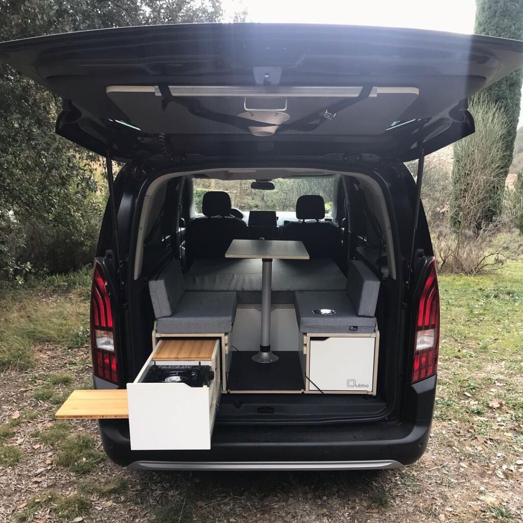 mueble camper peugeot