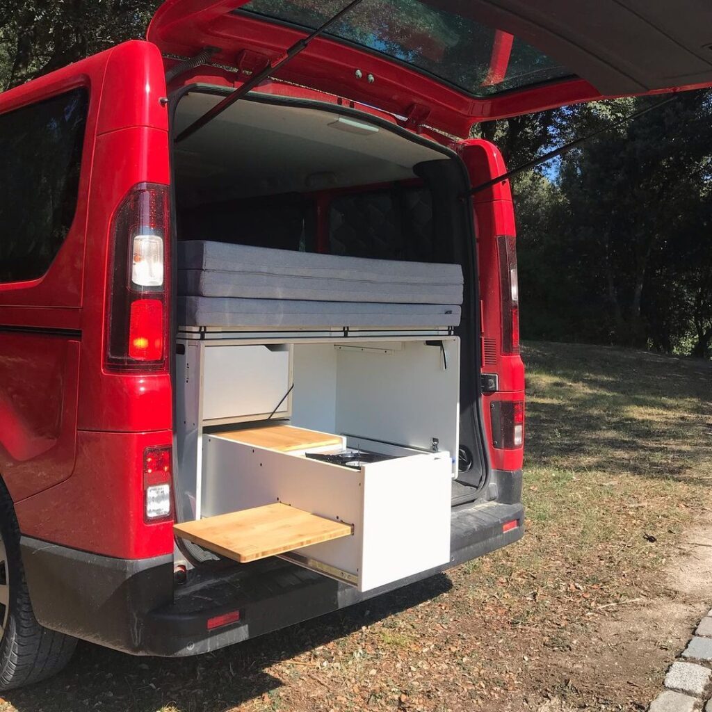 mueble camper renault trafic