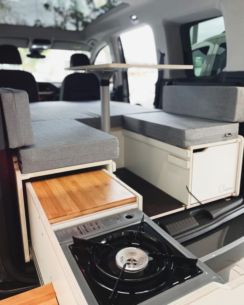 mueble camper volkswagen caddy