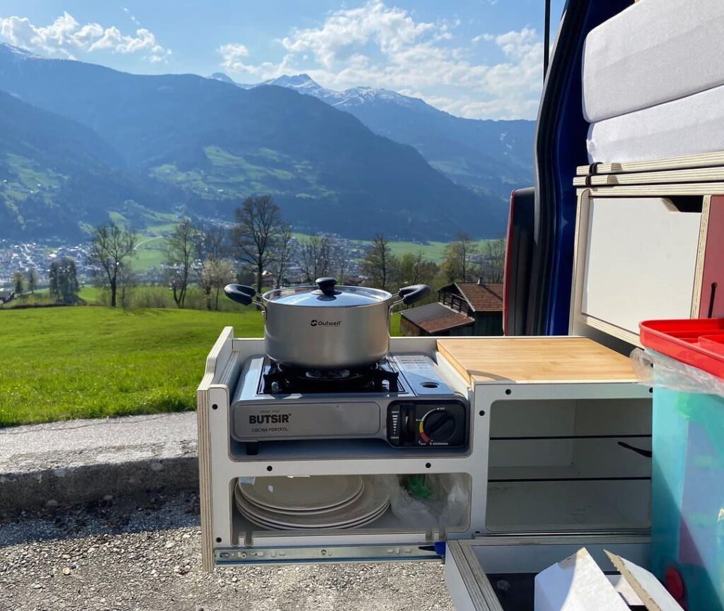 mueble camper t5 transporter caravelle