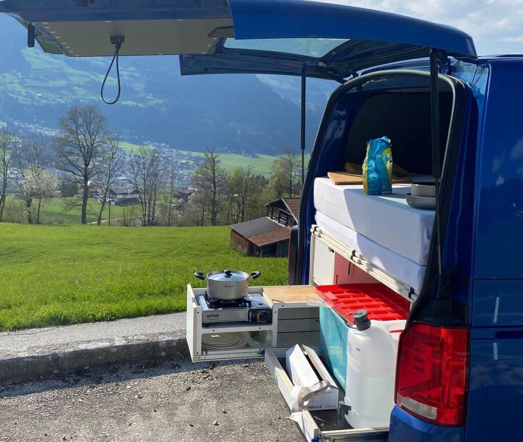 mueble camper t5 transporter caravelle